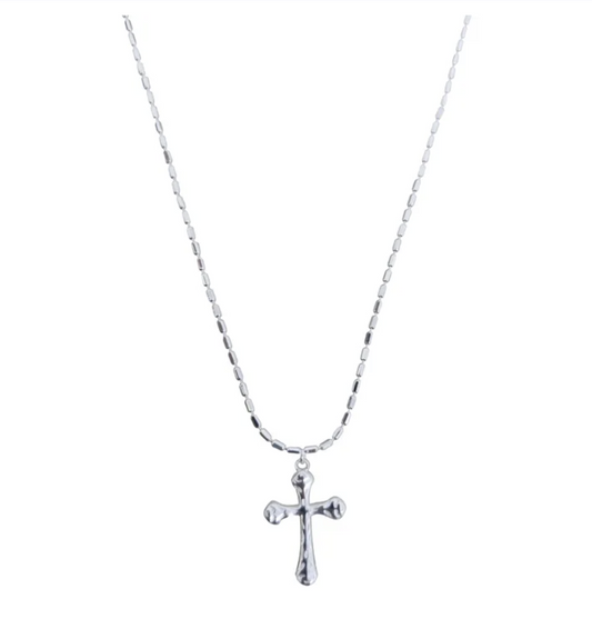 Sterling Cross Necklace