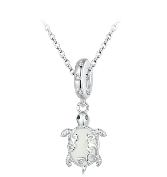 Luminous Turtle Necklace