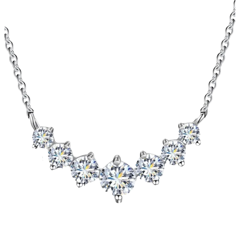 Eternal Radiance Moissanite Necklace